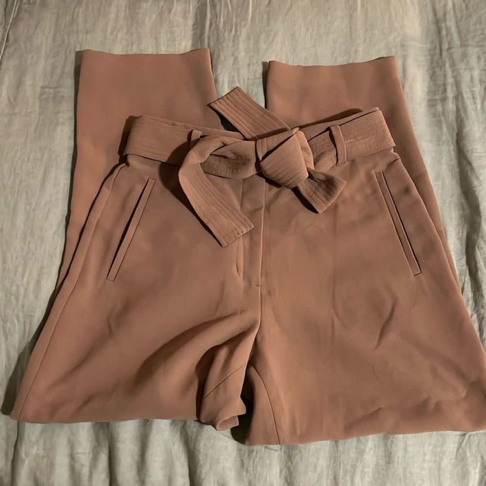 Aritzia Wilfred tie front pant